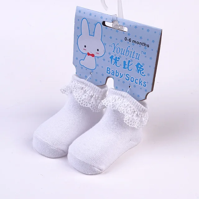 Kids Children Baby Girl's Lace Socks