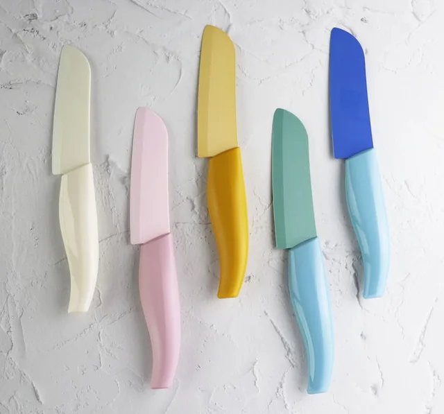 Colorful ceramic knife, pink ceramic knife, blue ceramic knife, golden ceramic knife, yellow ceramic knife, sliver ceramic knife, green ceramic knife