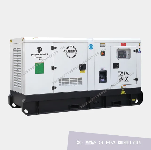 80KVA diesel generator(power by YUNNEI engine)
