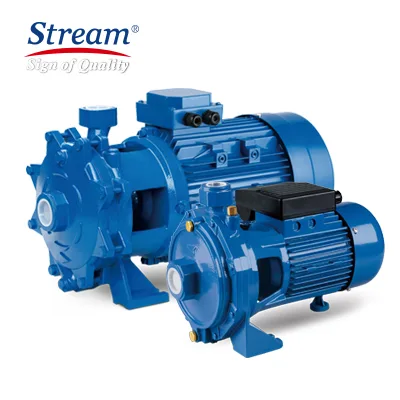 Two stage centrifugal pump