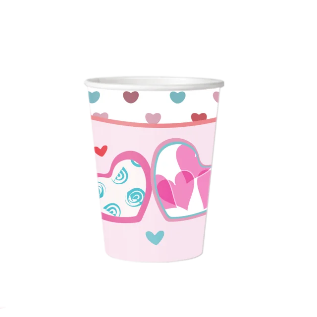 Valentine Party Supplies Paper Cup