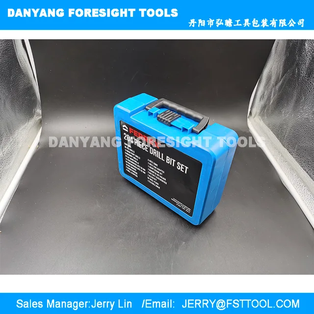 204 mixed drill bit set