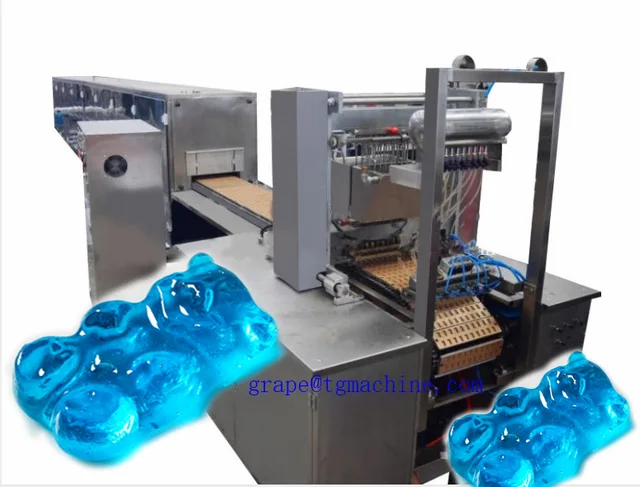 GD50Q ＣＢＤ ｇｕｍｍｙ ｂｅａｒ jelly candy depositing line