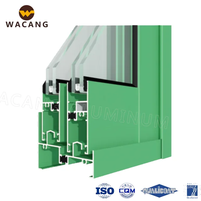 Aluminium profile for casement windows and doors