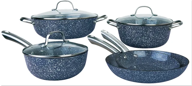 Ceramic Nonstick Marble Coating Cookware