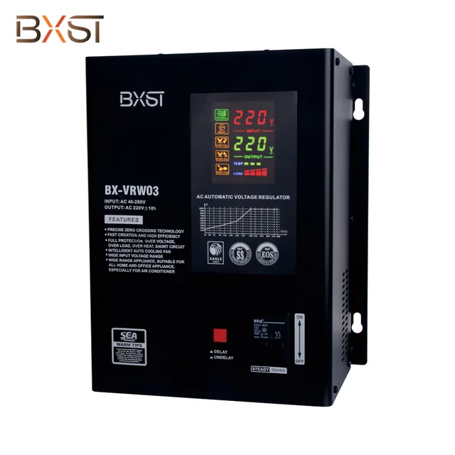 220V High Quality Led Digital Voltage Protector, Electrical Power Stabilizer, Voltage Regulator