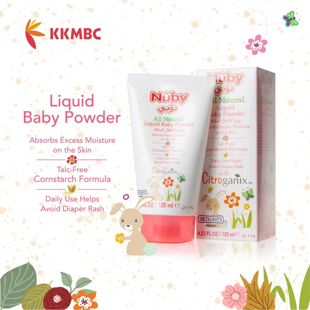 Liquid baby powder