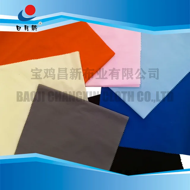 Polyester And Cotton Dyed Fabric Tc 65/35 45*45 110*76 57/58"