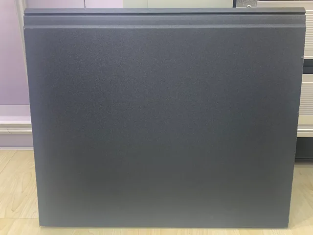 Customer sized sectional garage door for home