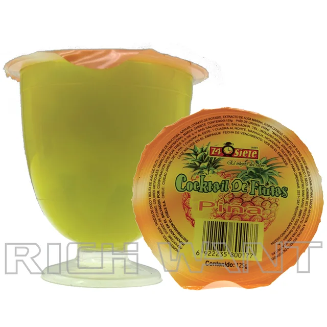 COCONUT JELLY with POPPING BOBA gelatina Fruit Flavor Jelly Cup in Goblet Cup-bulk packing