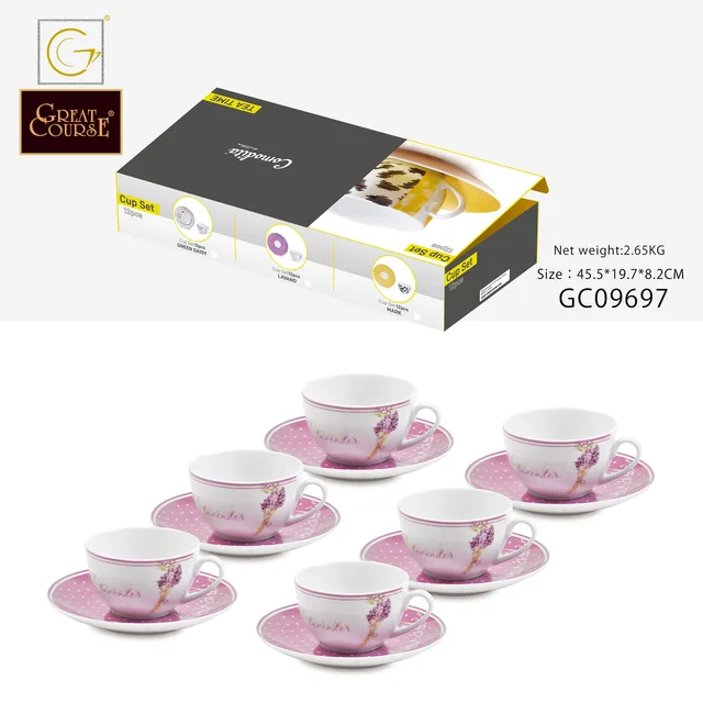 220cc Ml Shape Cup&saucer