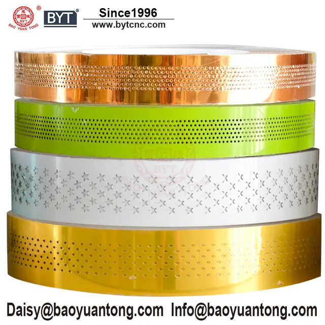 Color Coated channelume aluminum profile coils roll strip for advertising led sign 3D Channel letter light box
