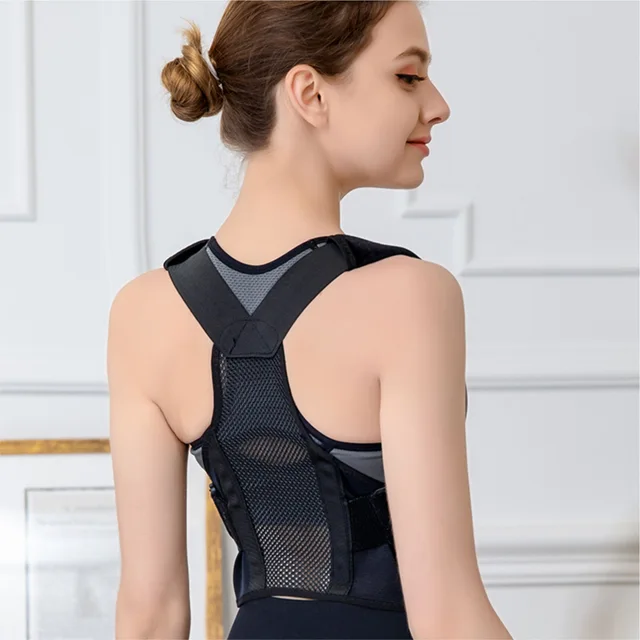 Mesh breathable adjustable posture corrector