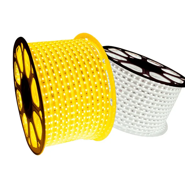 LED strip Light LED flexible light SMD2835/5050 120led/m neon light100m/roll 110v-220v ETL certificaitonfor residential decoration