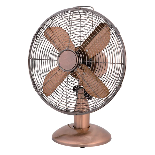 High quality 12 inch antique table fan Metal Table Fan
