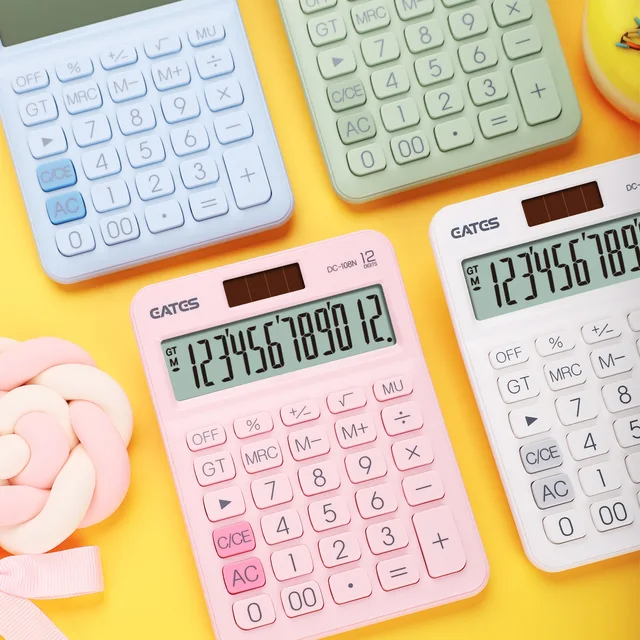 Promotional calculat colorful calculator