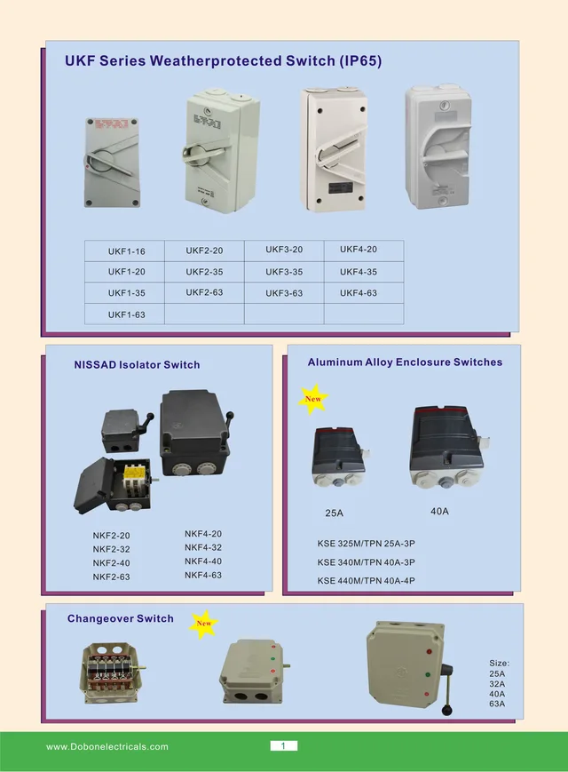 Electrical products and accessories