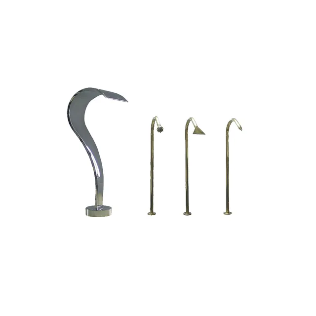 Stainless steel spray fountain
