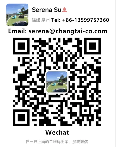 Serena@changtai-co.com (Tel&WeChat: 13599757360)