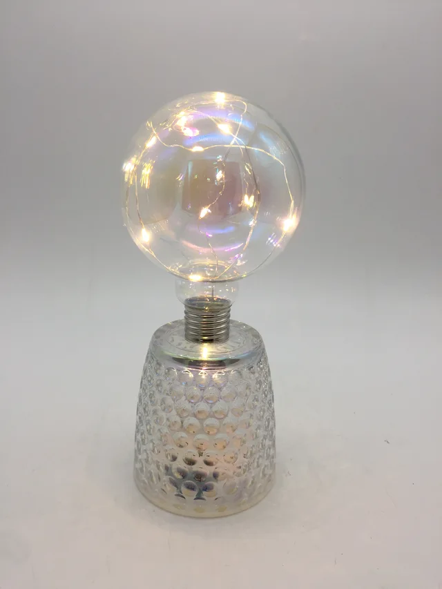 LED Mercury Colored Luster Lamp