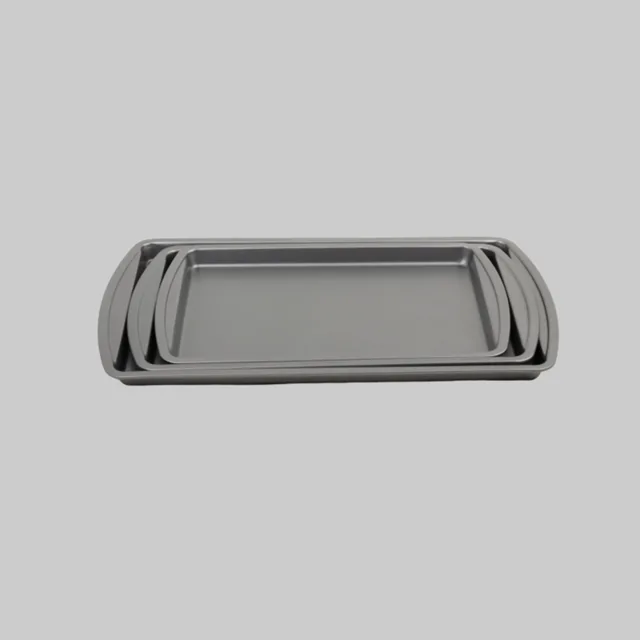 Non-stick bakeware cookie sheet