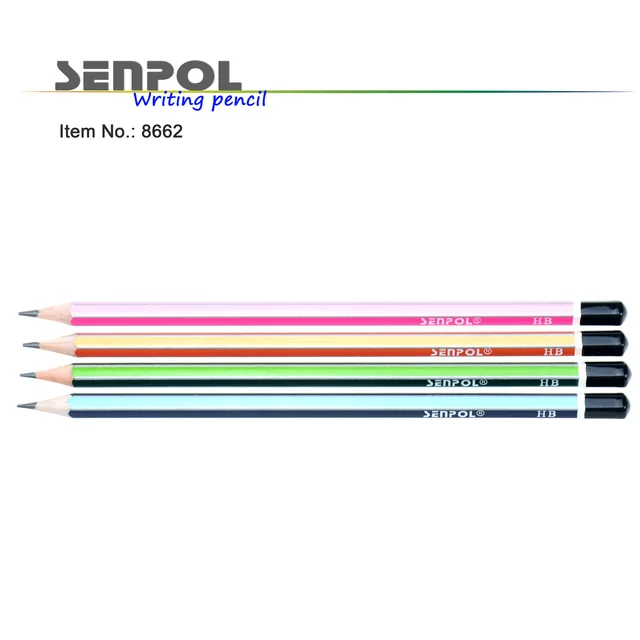 Graphite HB pencil with dipping end