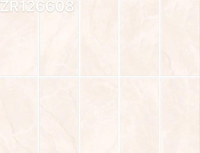Light color yellow marble tile full body