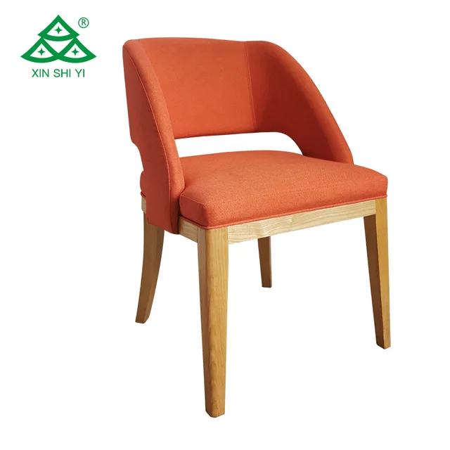 Modern Hotel Furniture Restaurant Solid Wood Dining Chairs Bedroom Writing Chair