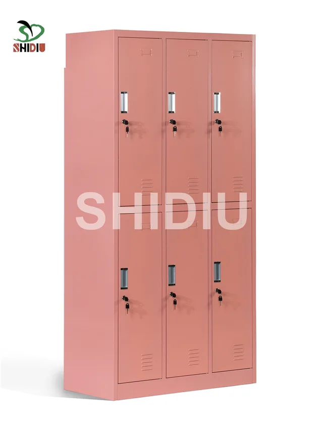 "A" Steel Office Furniture Six Doors Steel Locker