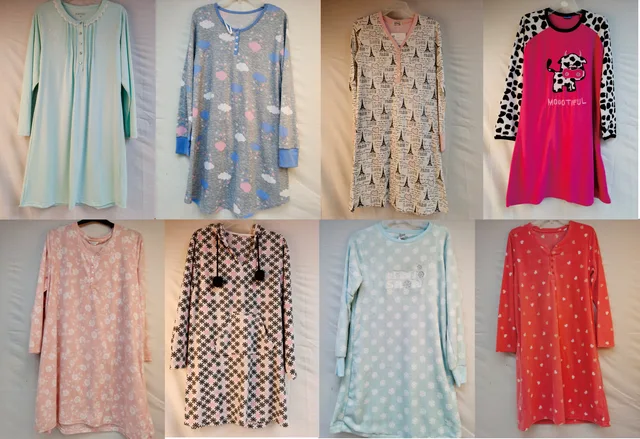 Ladies microfleece nightdress