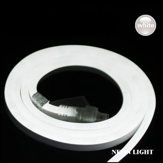 LED Neon Light Flexible neon light LED strip light 8*16mm 120LED/m ETL certification decoration 110V-220V light for home garden