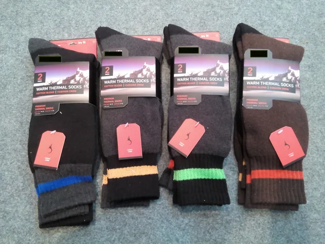 Mens premium warm thermal socks