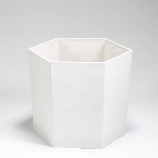 Recycled Plastic Corner Indoor Planter Garden Pot
