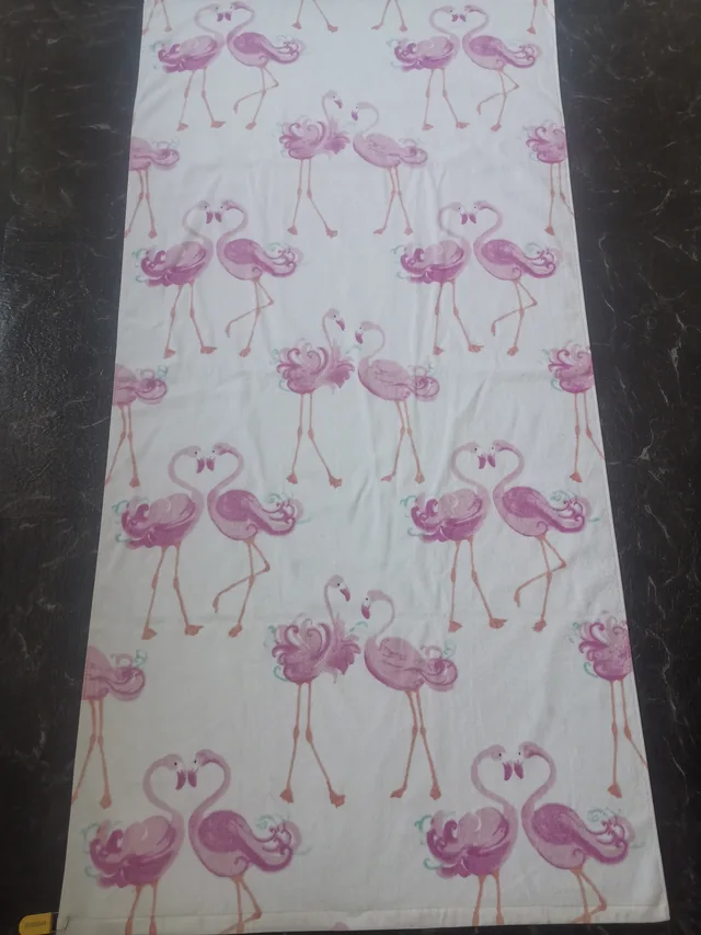 100% cotton printed beach towel