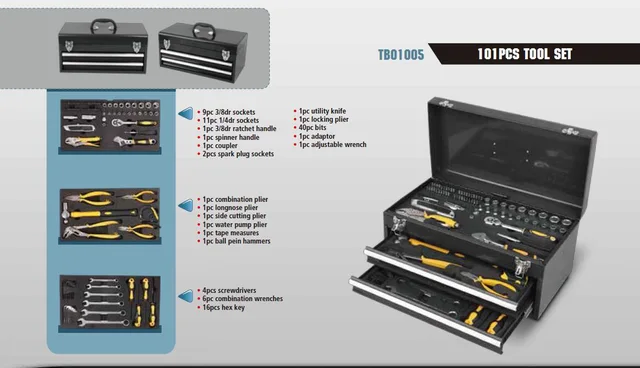 101pcs tool set