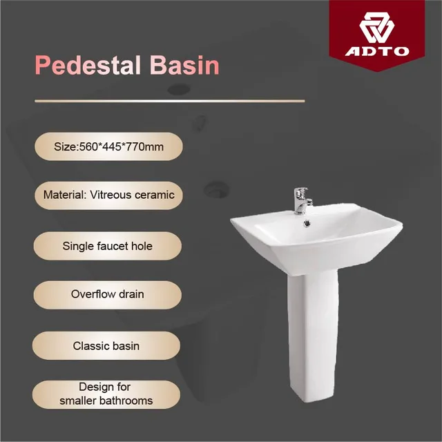 Pedestal basin