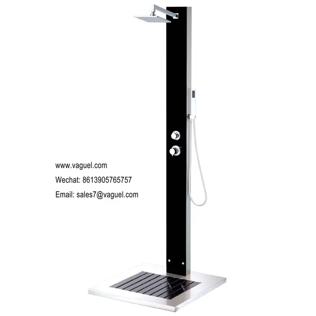 Outdoor shower panel