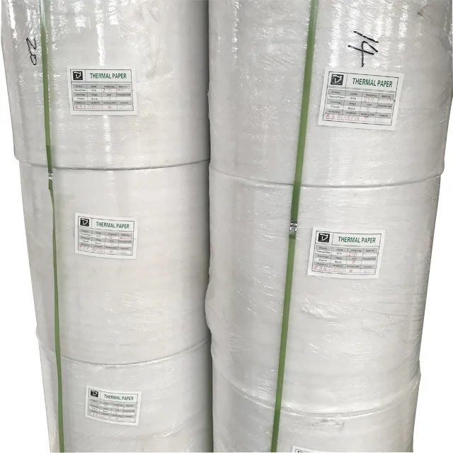 Thermal paper Jumbo roll,Thermal roll black image,Big roll thermal paper,Roll width:405, 636,810,1035