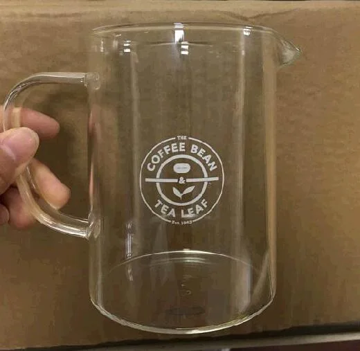 Hot Selling high borosilicate glass coffee pot for coffer marker using with EU certificated