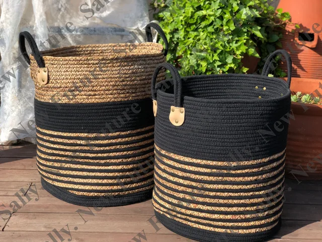 S/2 round storage basket