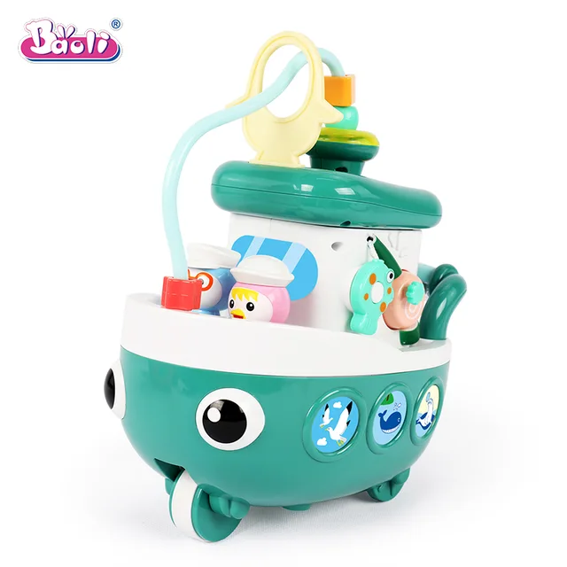 Multifunctional toy ship