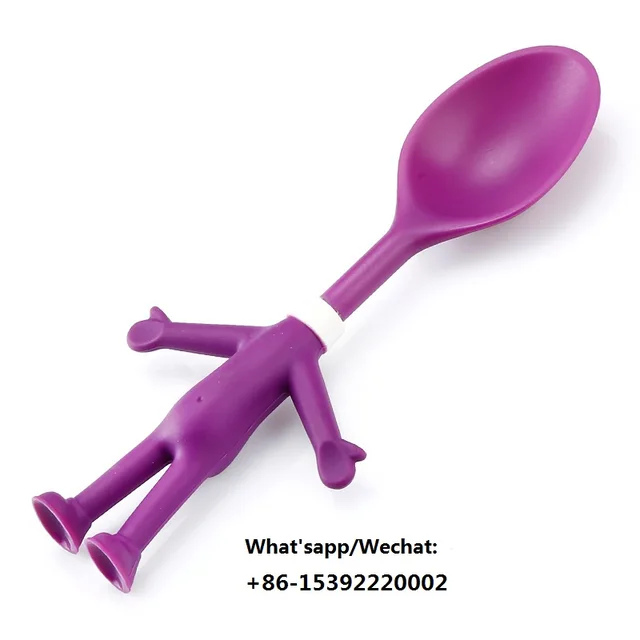 Silicone cartoon spoon