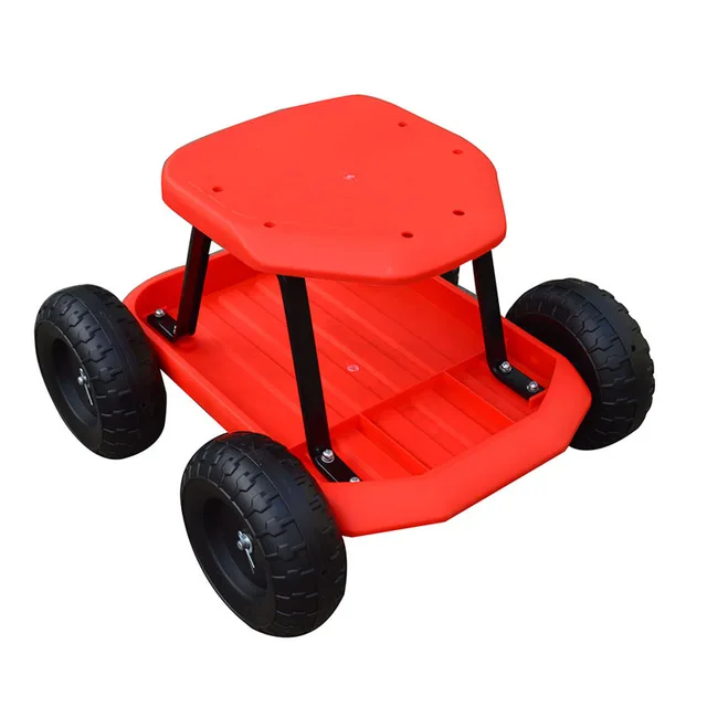 300 lb. Capacity Garden Rolling Work Seat