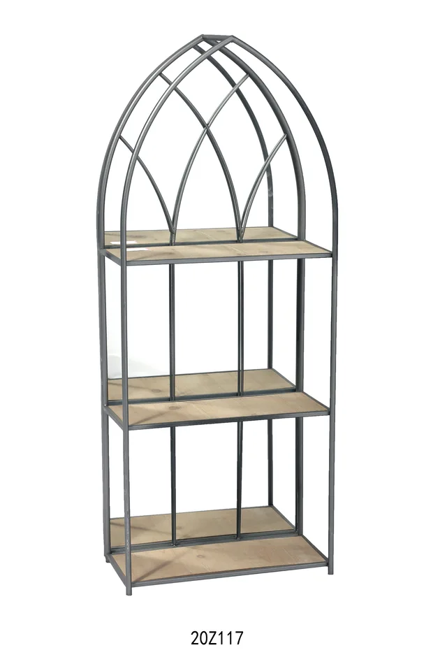 Metal framed mirror