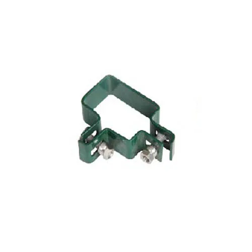 #60x60mm fence post fitting clip clamp Green