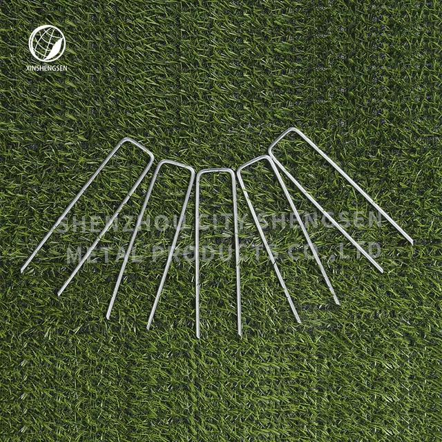 2.8mm galvanized garden staple / U shaped nail