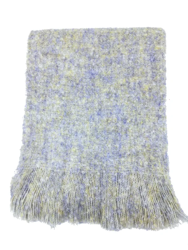Monet's Style Throw Blanket with Tassel for Sofas Soft Cozy Warm Throw Blanket for Bed Couch, Living Room, Bedroom