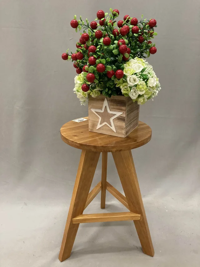 Small stool, wooden stool