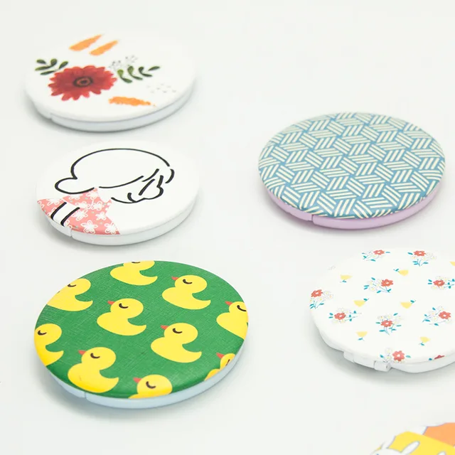 Hot Sale Customized Promotional Compact Mirror Cosmetic Mirror Makeup Mirror Pocket Mirror