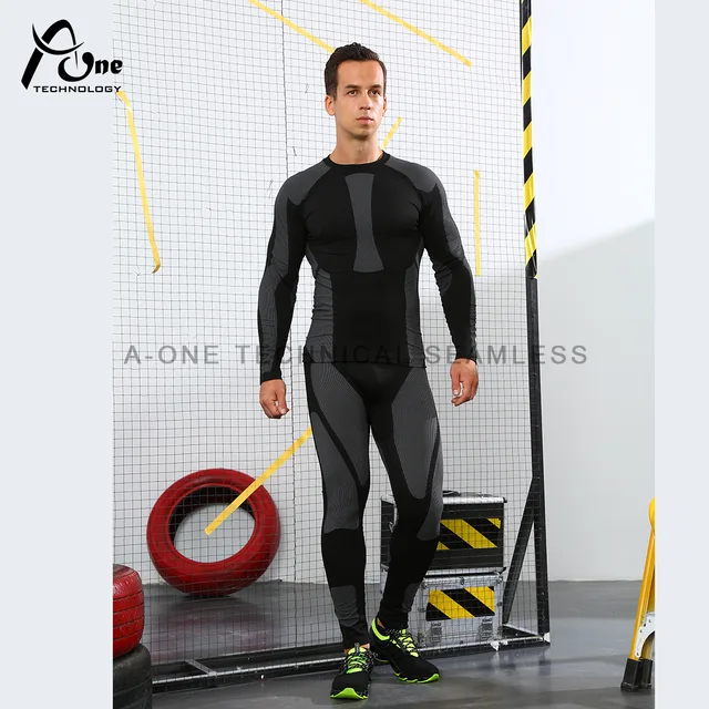 Man Polypropylene Seamless Underwear Set